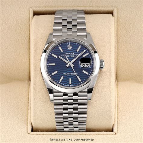 rolex datejust pre owned